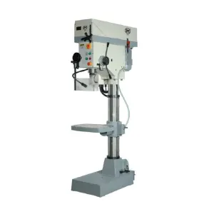 Im export - Trapano tavola girevole con morsa, foratura acciaio 45 mm, cambio velocità elettronico