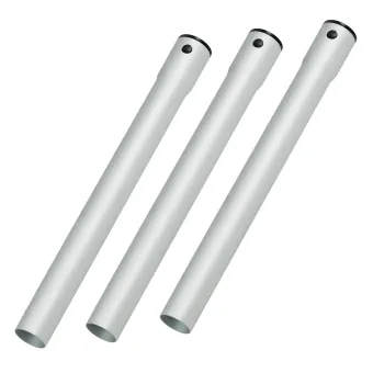 Cleancraft - Tubi di aspirazione in alluminio Ø 32 mm / 3 pz x 0,33 m per wetCAT 118