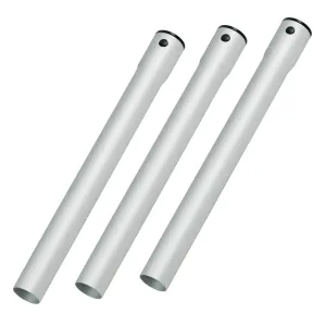 Cleancraft - Tubi di aspirazione in alluminio Ø 32 mm / 3 pz x 0,33 m per wetCAT 118