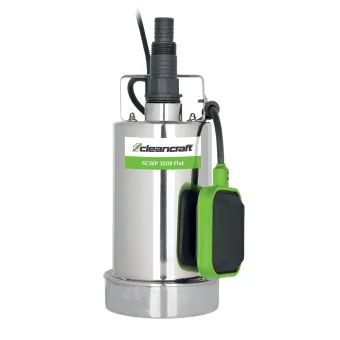 Cleancraft - Pompa a immersione per acque chiare, portata 125 l/min, modello SCWP 3508 FLAT