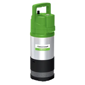 Cleancraft - Pompa centrifuga a immersione multistadio per acque chiare, portata 100 l/min, modello SPWP 1106A