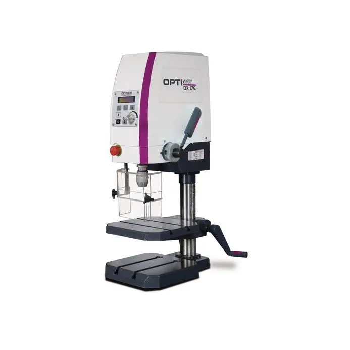 Optimum - Trapano da banco con regolazione continua e display lcd digitale, foratura max d. 16 mm 1 kW