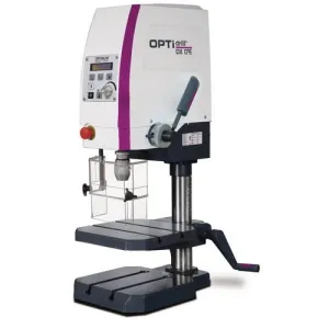 Optimum - Trapano da banco con regolazione continua e display lcd digitale, foratura max d. 16 mm 1 kW