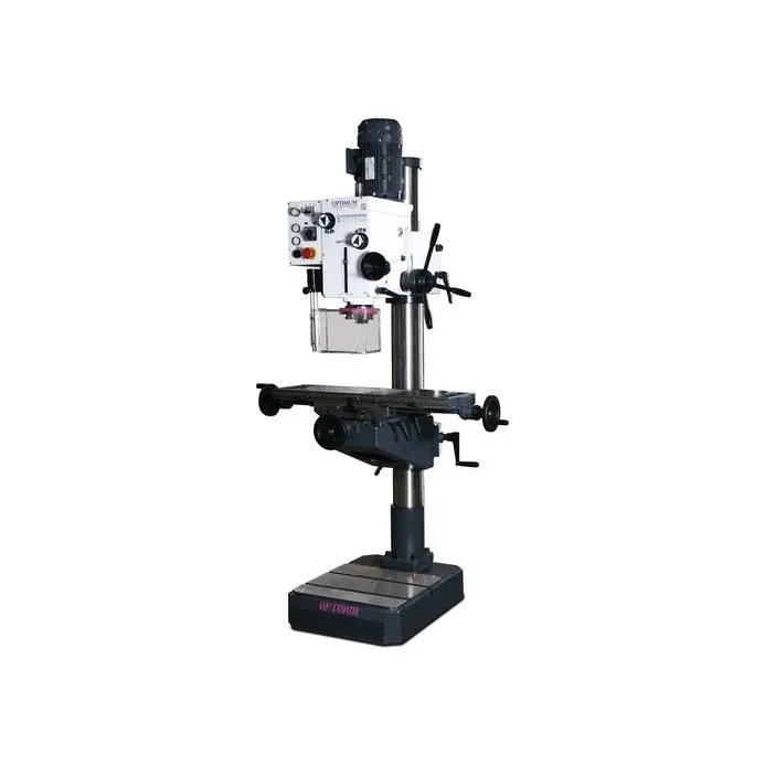 Optimum - Trapano a ingranaggi, modello a colonna foratura ø 32 mm 1,1/1,5 kW