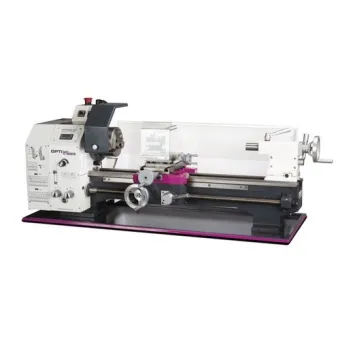 Optimum - Tornio parallelo altezza punte 125 mm, distanza punte 550 mm, 1,1 kW