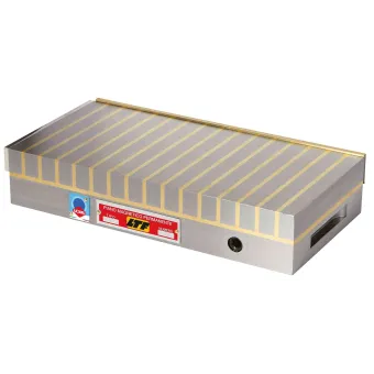 Ltf apparecchiature magnetiche - Piano magnetico permanente con doppio magnete 250x150x56 mm