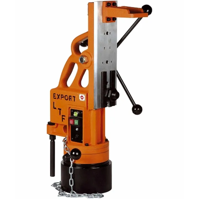 Ltf apparecchiature magnetiche - Supporto base tonda Ø 178 mm per trapano 220V, capacità foratura Ø 32 mm