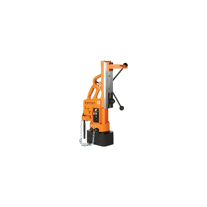 Ltf apparecchiature magnetiche - Supporto base rettangolare 250x150 mm per trapano 220V, capacità foratura Ø 32 mm