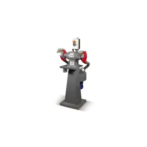Tommasi & Bonetti - Smerigliatrice su colonna con aspiratore e interruttore magneto termico, mole 400x40x40 mm, 5,0 HP