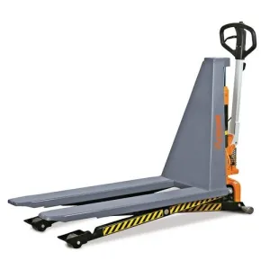 Unicraft - Transpallet a pantografo lunghezza forche 1170 elettroidraulico, portata 1t