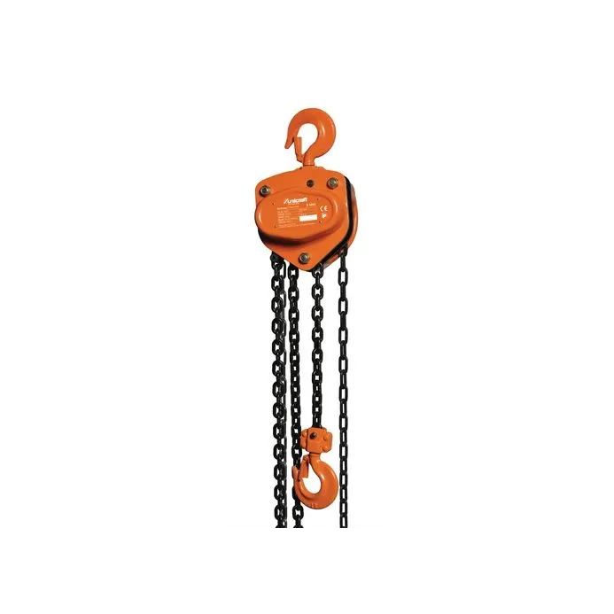 Unicraft - Paranco a catena K 3001, portata 3 t