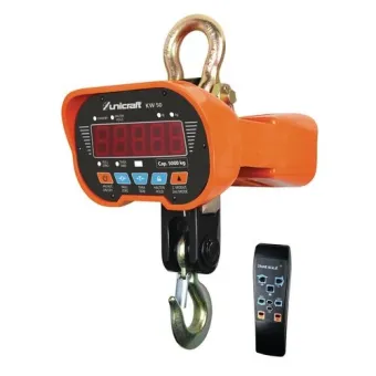 Unicraft - Bilancia elettronica KW 100 per carichi sospesi, portata 10 t