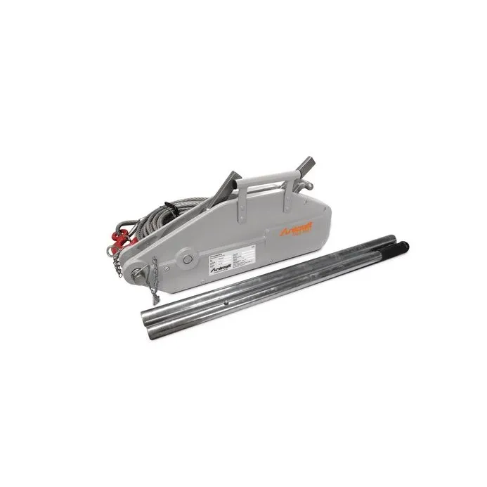 Unicraft - Argano a fune USZ 1601, carico di trazione 1,6 t