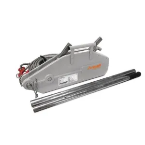 Unicraft - Argano a fune USZ 1601, carico di trazione 1,6 t