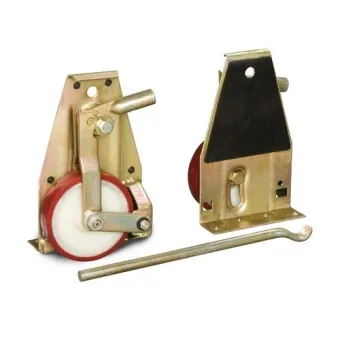 Unicraft - Set sollevatori manuali, portata 1 t