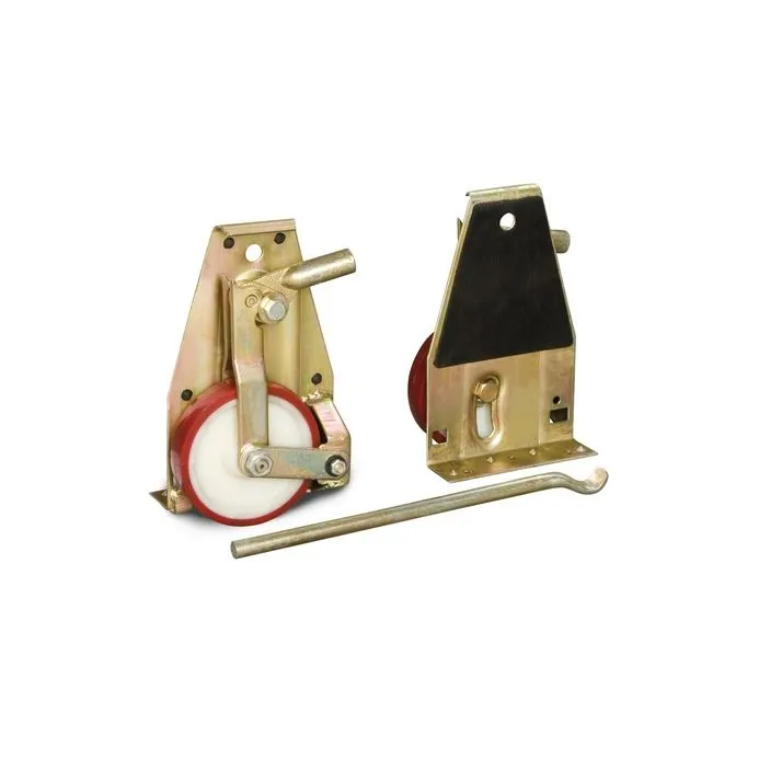 Unicraft - Set sollevatori manuali, portata 1 t