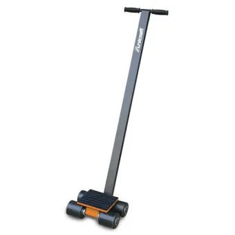 Unicraft - Pattini a 4 rulli con timone portata 3 t