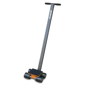 Unicraft - Pattini a 4 rulli con timone portata 3 t