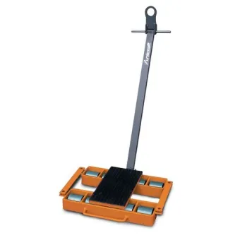 Unicraft - Pattini a 8 rulli con timone portata 12 t