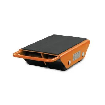 Unicraft - Pattini a 4 grossi rulli, portata 3 t
