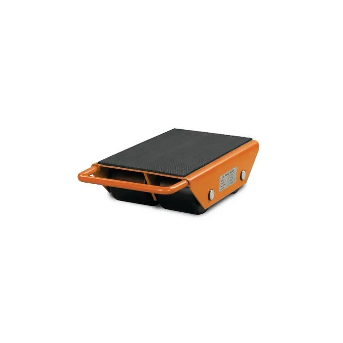 Unicraft - Pattini a 4 grossi rulli, portata 3 t