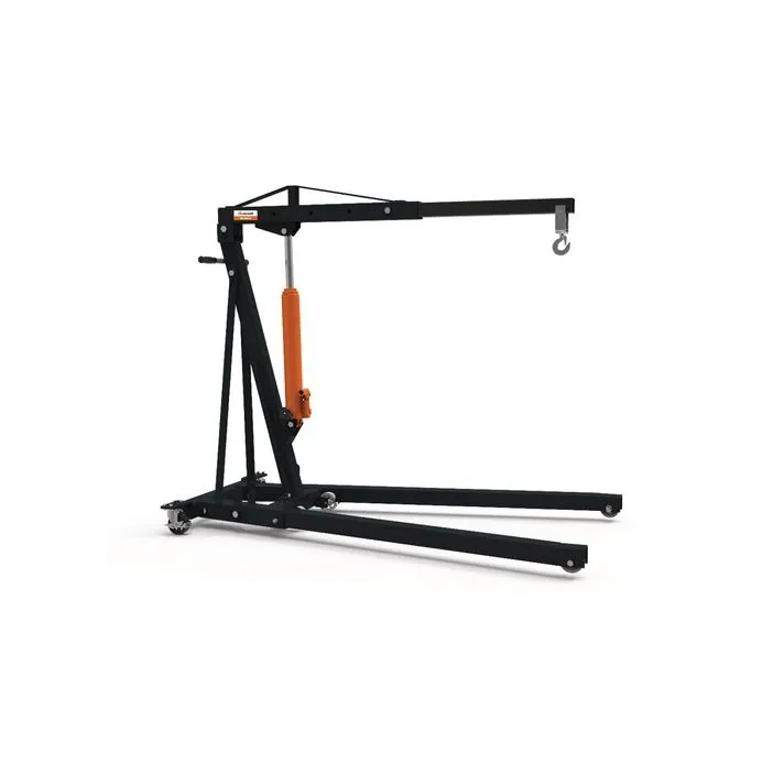 Unicraft - Gru pieghevole con pompa portata 0,5 - 2 t sollevamento max 2445 mm