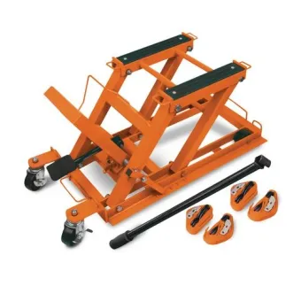 Unicraft - Piattaforma sollevamento motocicli, portata 680 kg