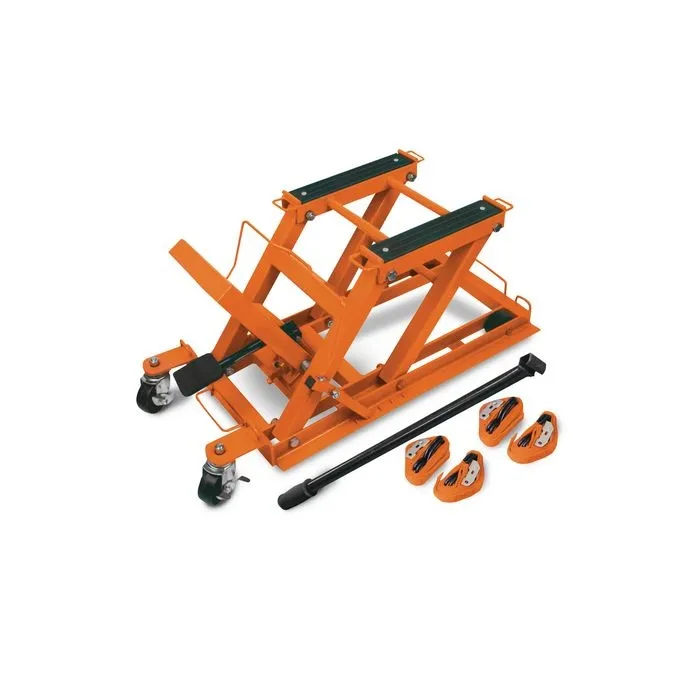 Unicraft - Piattaforma sollevamento motocicli, portata 680 kg