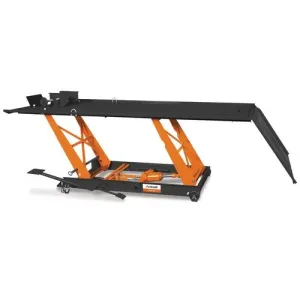 Unicraft - Piattaforma compatta di sollevamento motocicli, portata 450 kg