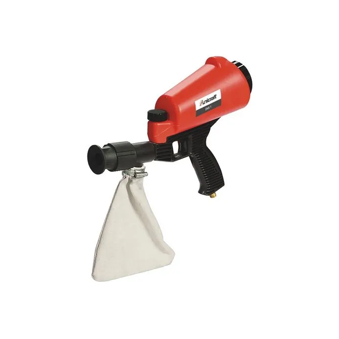 Unicraft - Sabbiatrice manuale ad aria compressa, volume contenitore 0,9 l, mod. DHS 1