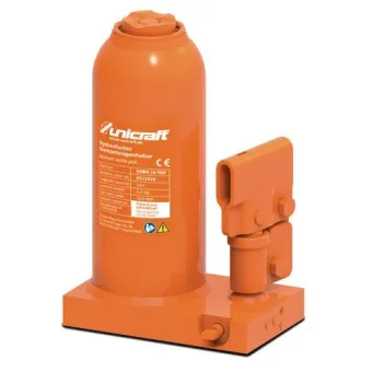 Unicraft - Cric idraulico a bottiglia professionale, portata 10 t