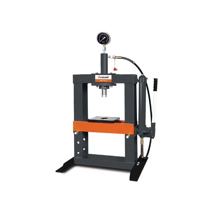 Unicraft - Pressa idraulica, forza di compressione 10 t
