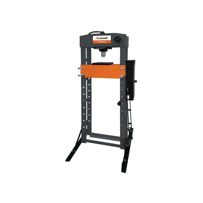 Unicraft - Pressa idraulica, forza di compressione 30 t mod. WPP 30 EF