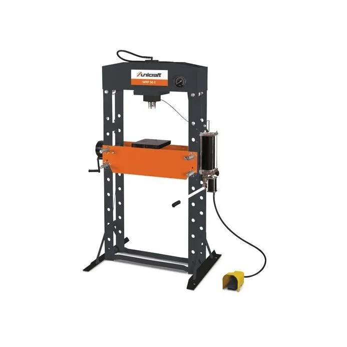 Unicraft - Pressa idraulica, forza di compressione 50 t
