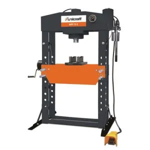 Unicraft - Pressa idraulica, forza di compressione 75 t