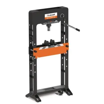 Unicraft - Pressa idraulica rinforzata pedale, forza di compressione 50 t