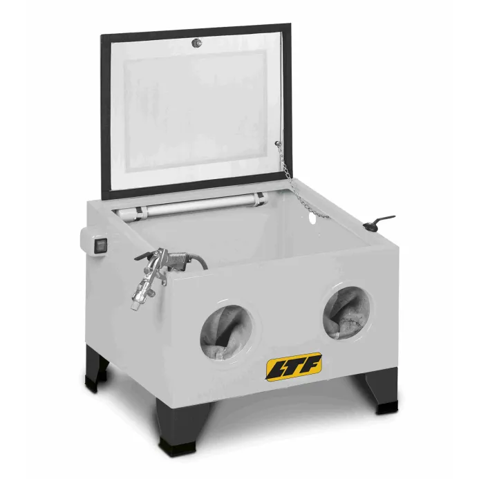Asturo - Sabbiatrice 230V 50Hz volume cabina 90 l