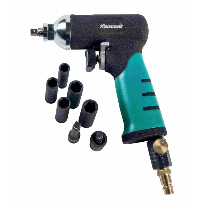 Aircraft - Set avvitatore ad impulsi 1/4 quadro
