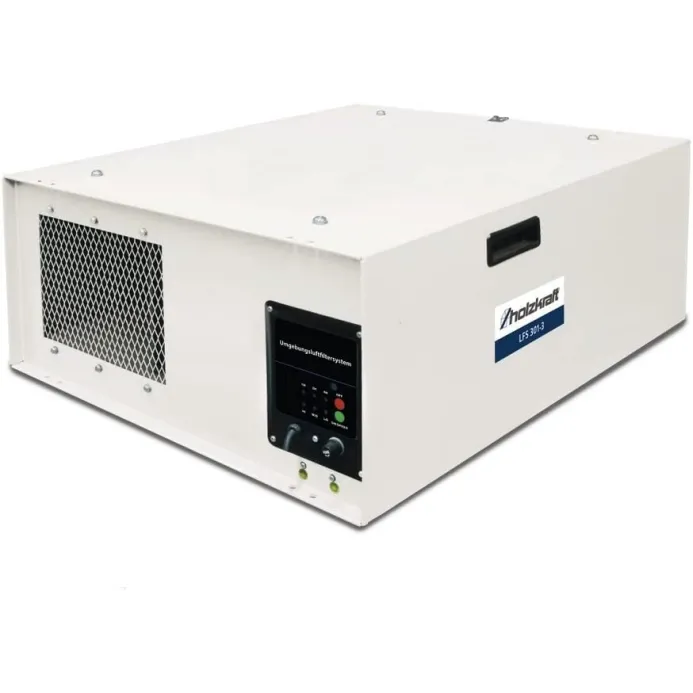 Holzkraft - Filtro aria 150W, max portata volumetrica livello medio 1035m³/h