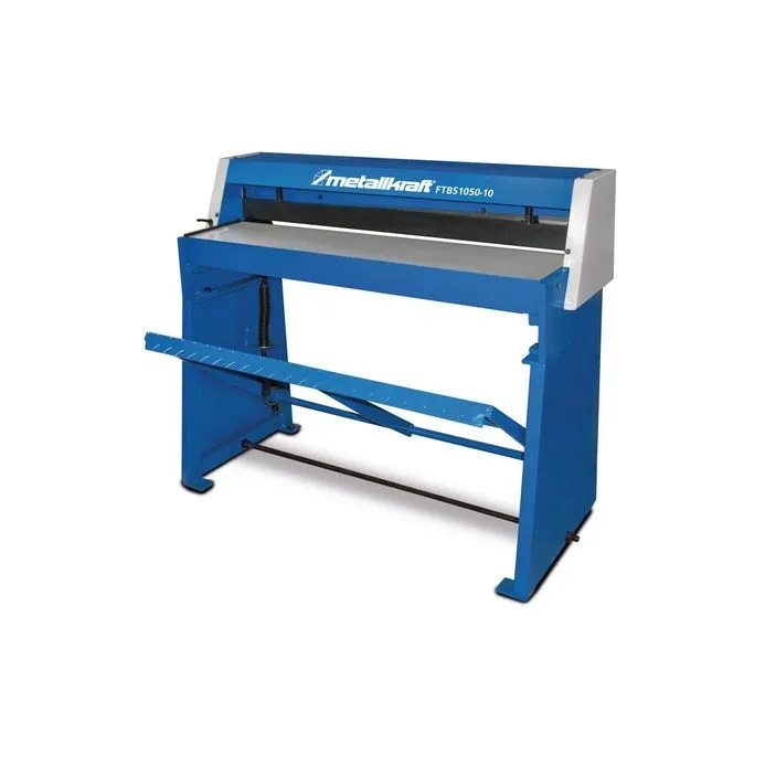 Metallkraft - Cesoia manuale per lamiera con pedale larghezza lavoro 1050 mm mod. FTBS 1050-10