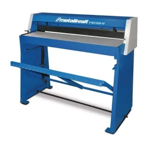 Metallkraft - Cesoia manuale per lamiera con pedale larghezza lavoro 1050 mm mod. FTBS 1050-10