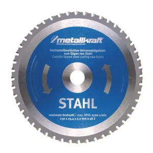 Metallkraft - Lama circolare per acciaio 305x2,4x25,4 mm T60