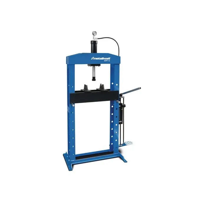 Metallkraft - Pressa idraulica con pompa manuale, 15 t mod. WPP 15