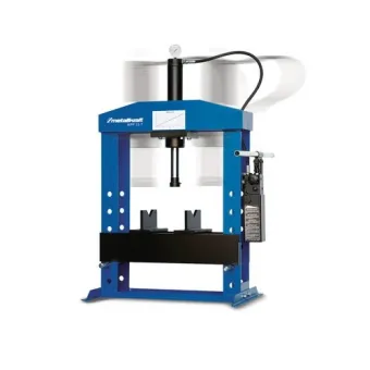 Metallkraft - Pressa idraulica da banco con pompa manuale, 15 t mod. WPP 15T