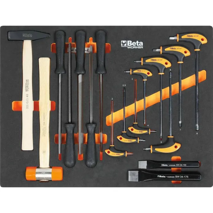 Beta C45PRO 2.0 X/196UT - Combinazione arredo officina C45 PRO 2.0 con assortimento da 196 utensili