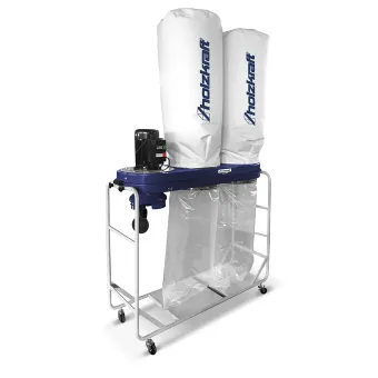 Holzkraft - Aspiratore per trucioli, aria aspirata 4300 m³/h 400V