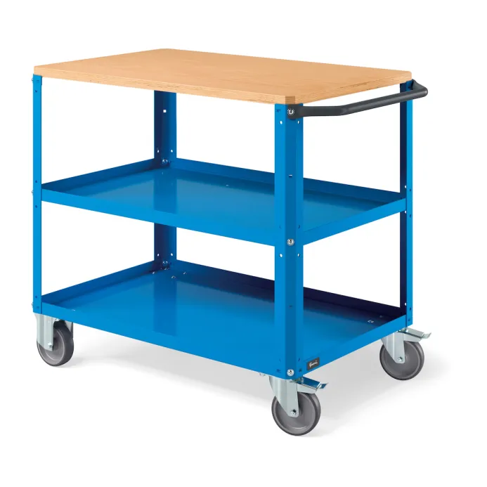 Fami - Carrello smontato con ruote