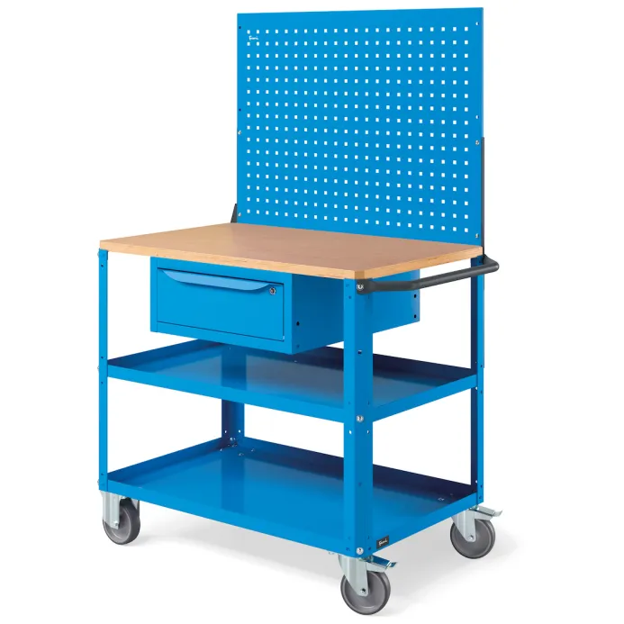 Fami - Carrello smontato con ruote