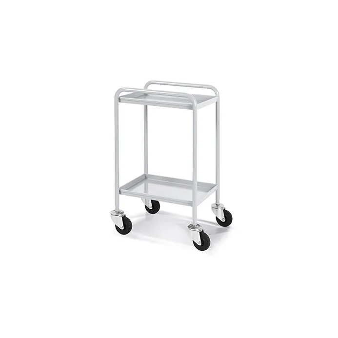 Fami - Carrello con base in acciaio con ruote