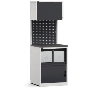 Fami - Modulo con armadio con vano rifiuti, L 714 mm